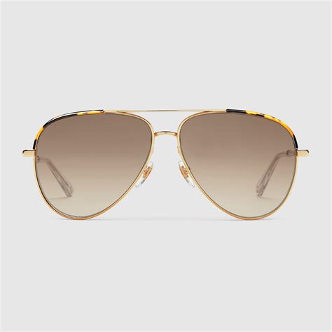 sunglasses gucci aviator|gucci aviator sunglasses for women.